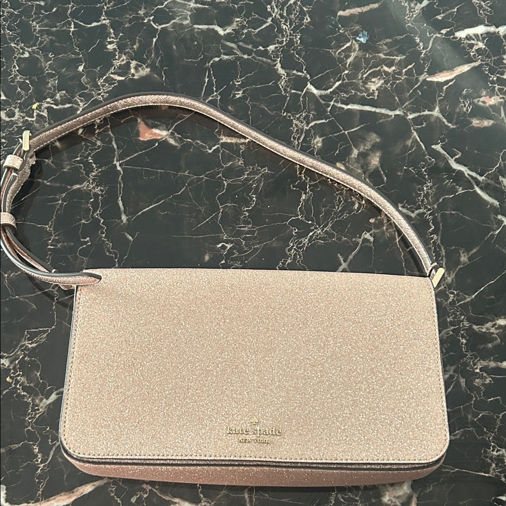 Kate Spade Sparkling Beige Shoulder Bag